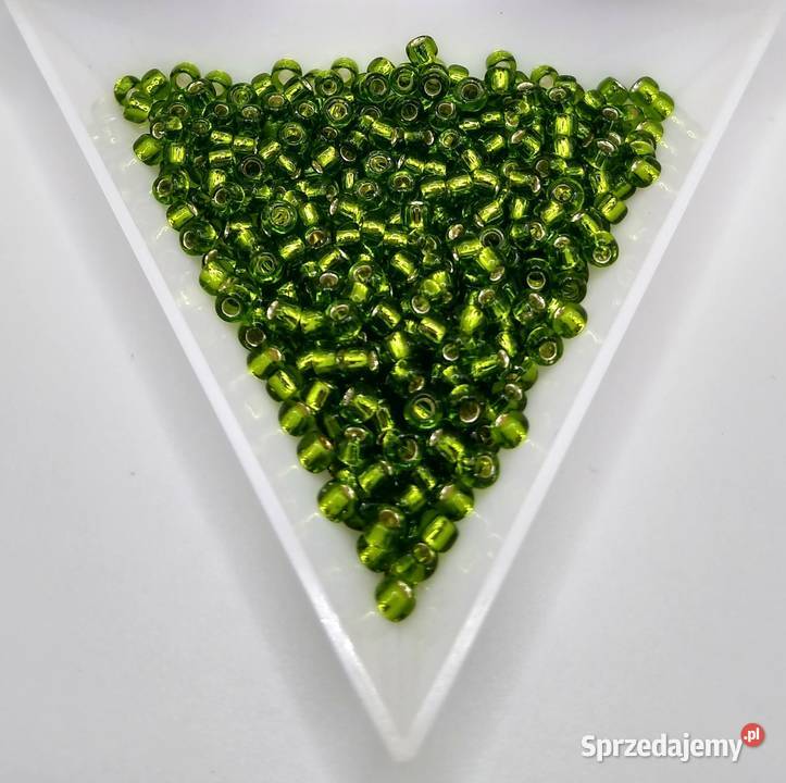 TOHO Round SilverLined Peridot 8027 Gdańsk sprzedam