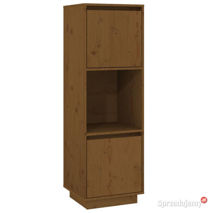 Szafka miodowy brąz 38x35x117 lite drewno Warszawa sprzedam
