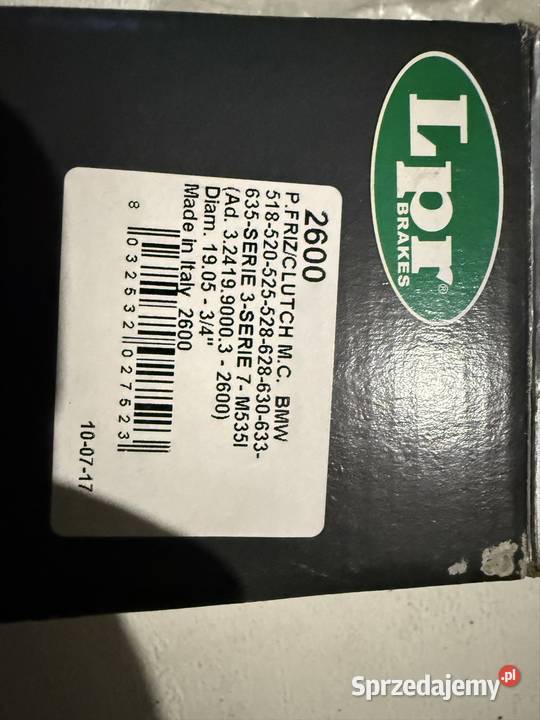 Pompa sprzęgła LPR BMW e12 e21 e24 e23 Mszana