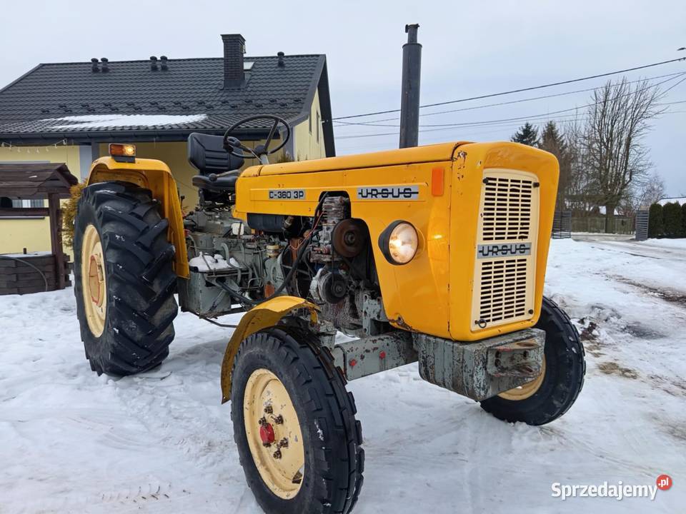 Ursus C 360 3P 1988 mazowieckie Wierzbica