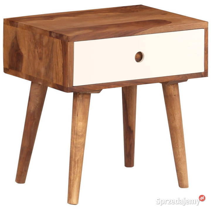 Stolik nocny lite drewno sheesham 45 x 30 x 45 Nocne Warszawa sprzedam