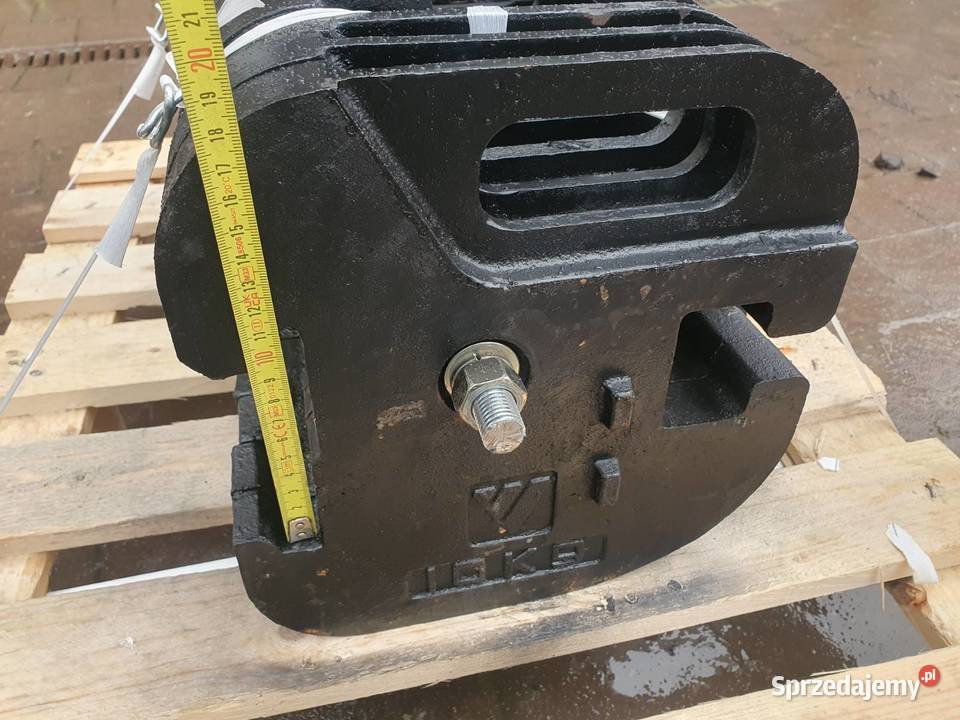 Obciążnik przedni do traktora 180 z zaczepem Opony rolnicze