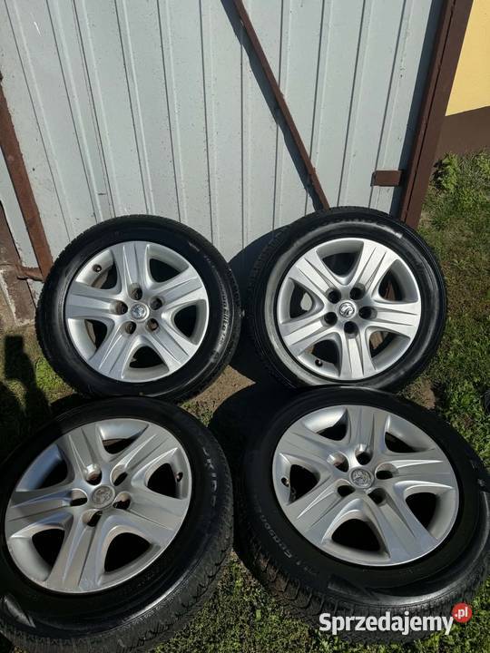 Koła opony wielosezonowe insignia 5x120 17 Piotrków Kujawski sprzedam