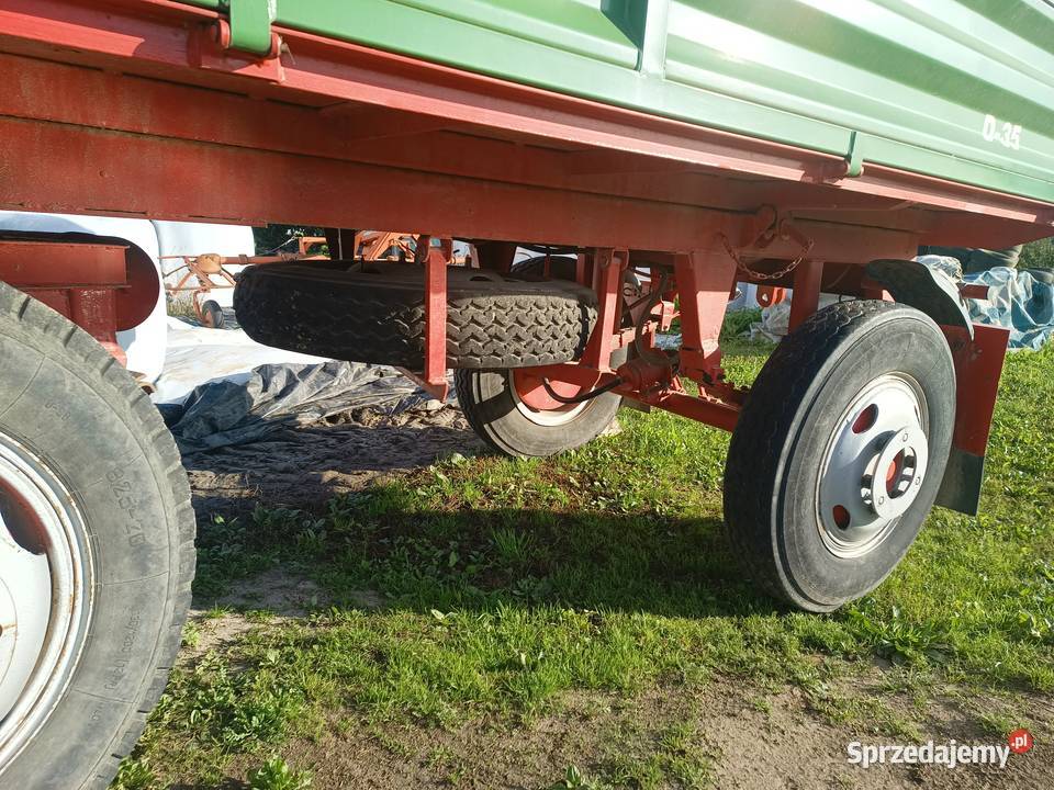 Przyczepa wywrotka d35 z dokumentami Przybysławice