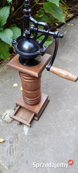 Piękny unikatowy młynek stojący do mielenia kawy małopolskie Tarnów