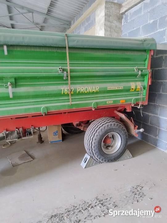 przyczepa pronar T672 8ton 3stronny wywrot Sieradz
