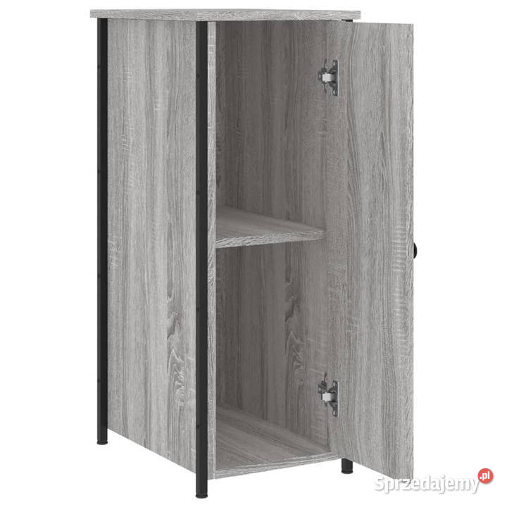 Szafki nocne 2 szary dąb sonoma 32x42x80 Warszawa