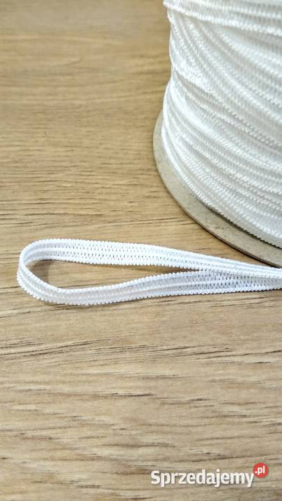 Gumka odzieżowa dziana biala 10mb Wieliczka