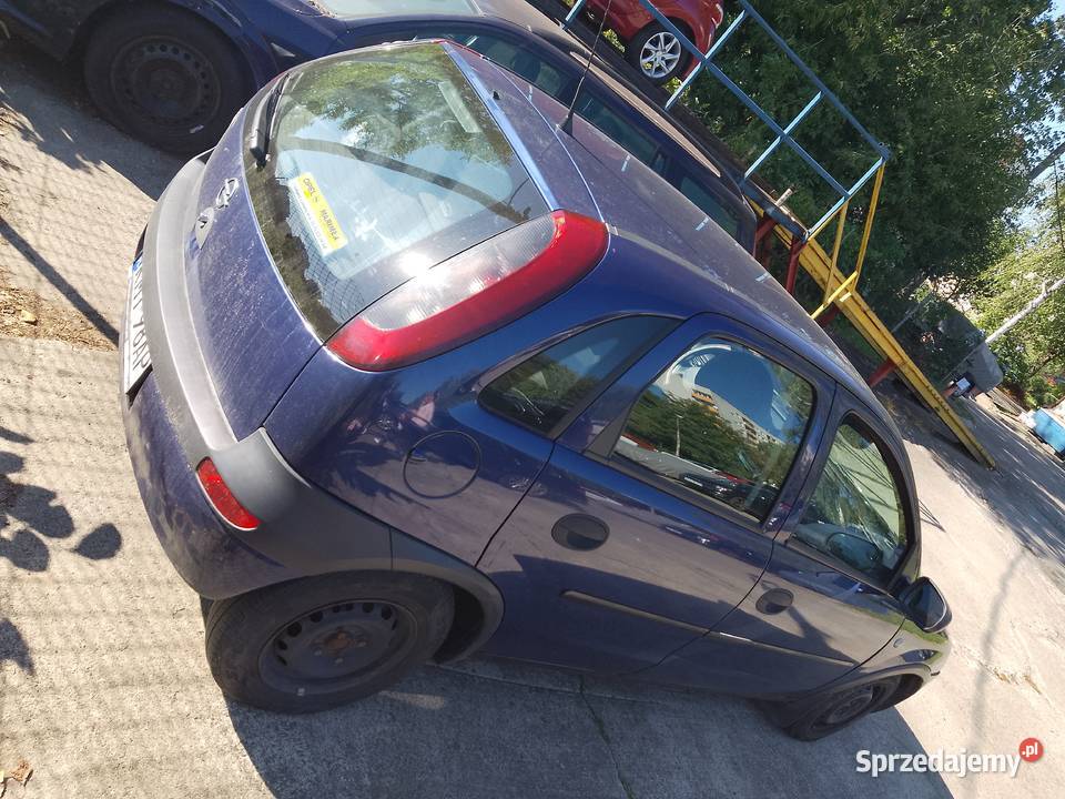 Opel Corsa C 10 2003r Opłaty na