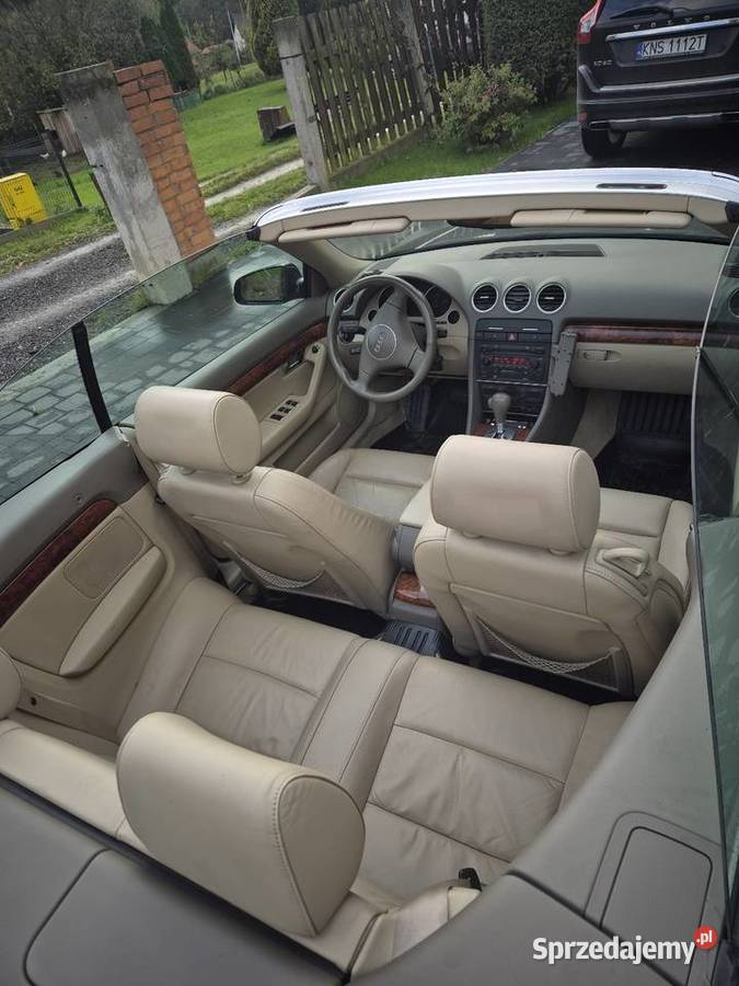 Audi A4 Cabrio 30 benzyna sline oryginał lakier metallic