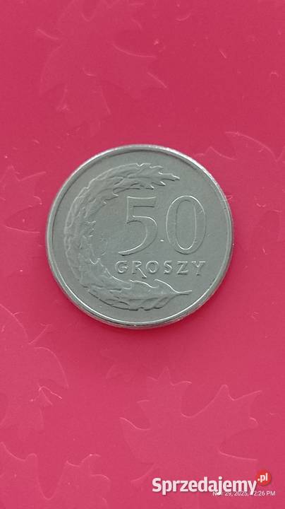 Moneta 50 gr z 1990 poszukiwana SALE Jastrzębie-Zdrój sprzedam