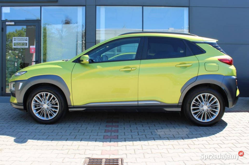 HYUNDAI Kona 2018r Salon 1wł Serwis ASO Kamera Warszawa