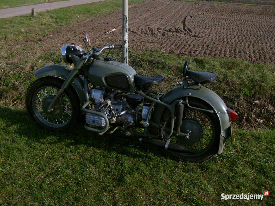 Dniepr MT9 rejestracja na zabytek 1974r mazowieckie Sierpc