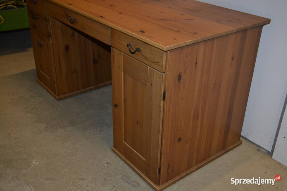 biurko sosnowe gabinetowe Meble