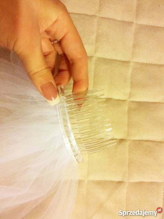 Welon ślubny biały Damska