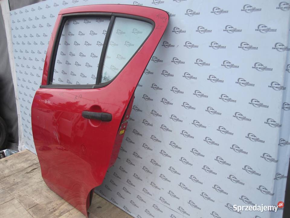 OPEL AGILA B 11r drzwi lewe tył osobowe
