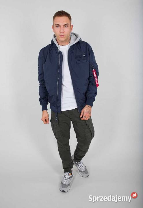 Alpha Industries kurtka z kapturem MA1 TT CUSTOM Rozmiar XL