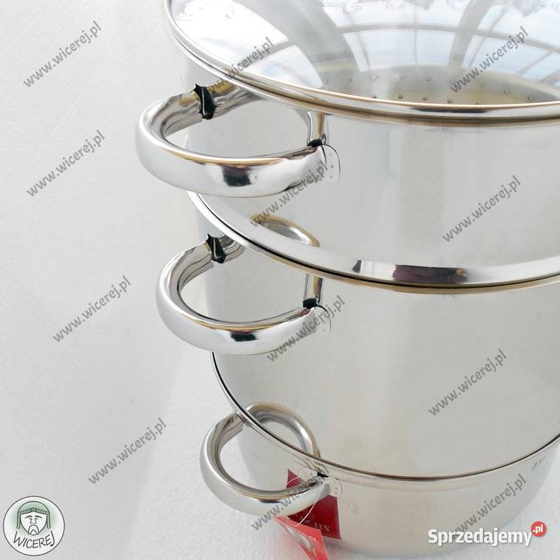 172	Sokownik Parowy Garnek Parowy Nierdzewny 8L Garnki i szybkowary Garnki i szybkowary Jaśliska