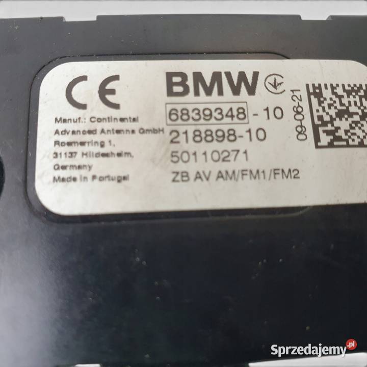 WZMACNIACZ ANTENY RADIA BMW X5 G05 X6 G06 Moduł Sprzęt audio fabryczny lubelskie Chełm