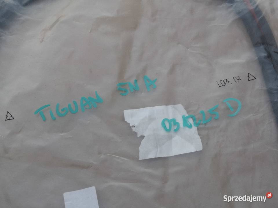 VW TIGUAN II TARRACO USZCZELKA DRZWI PRAWY PRZÓD Uszczelki Bieleń