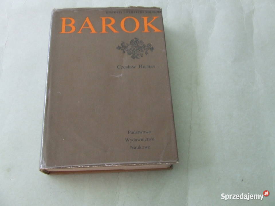 Barok Hernas Oświecenie Klimowicz Książki naukowe i popularnonaukowe