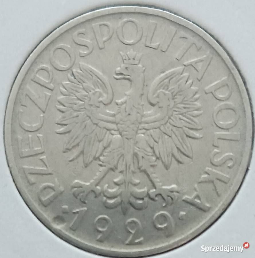 1 Złoty 1929 r 5 Konin