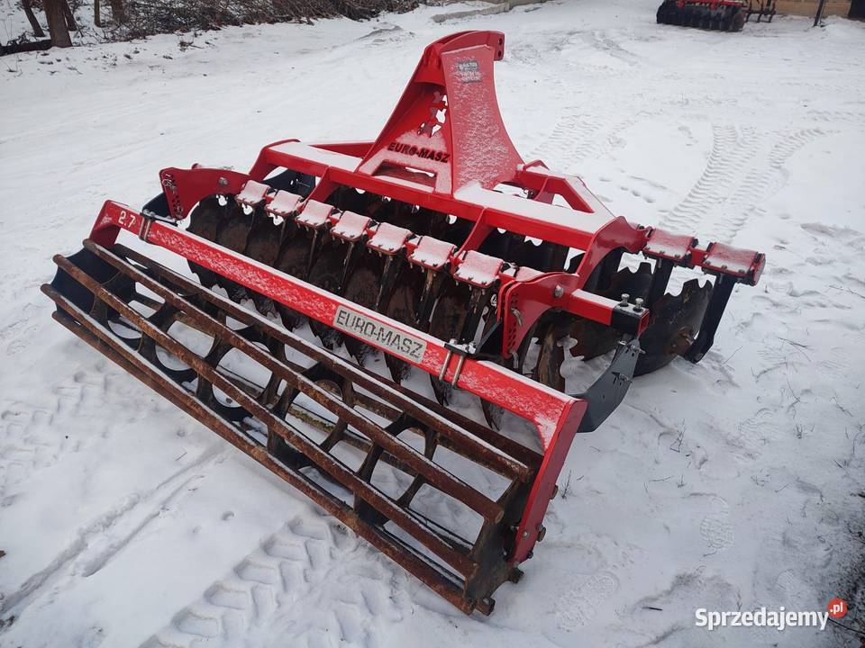 Brona talerzowa EuroMasz 27m nowa talerzówka Głowno