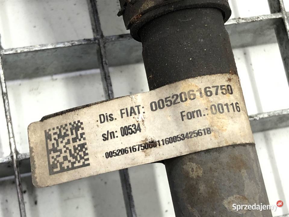 PÓŁOŚ PRAWY PRZÓD FIAT TIPO 00520616750 14 95 Układ napędowy podkarpackie