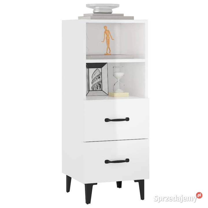 Szafka biała połysk 345x34x90 materiał Pozostałe mazowieckie Warszawa