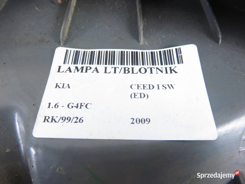 LAMPA LEWA TYLNA KIA CEED I SW