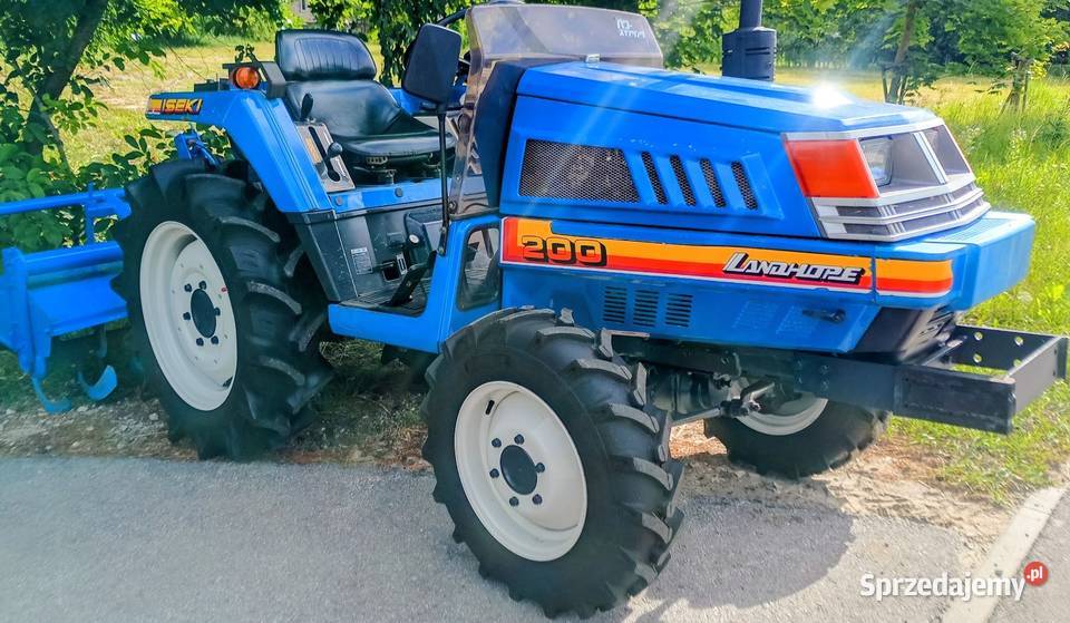 Ciągnik mini traktor ogrodniczy Iseki