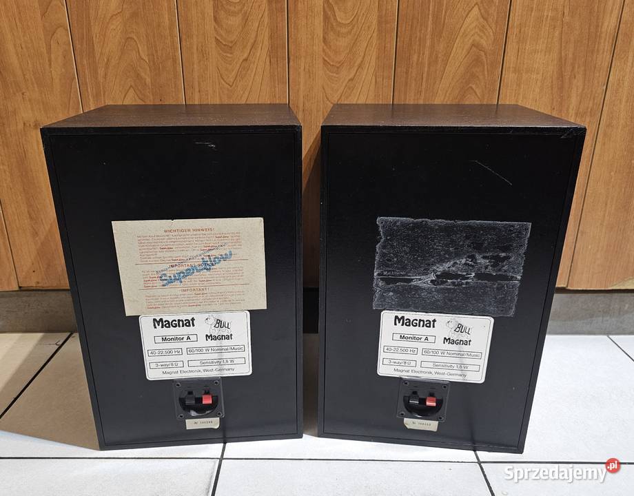 Kolumny MAGNAT Monitor A Głośniki VIFA Elektronika