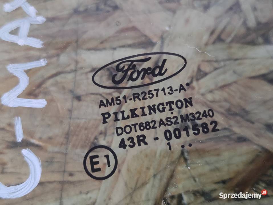 Szyba Drzwi Lewy Tył Ford C Mk2 II 2011 Pleszew