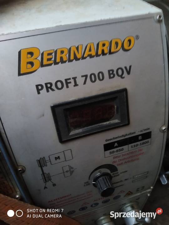 Tokarka Bernardo profi 700 BQV Gdynia