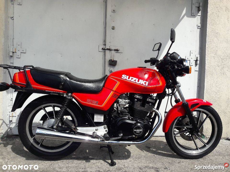 Suzuki GSX 400 27450 gs 500 ładny oryginał czerwony Inowrocław