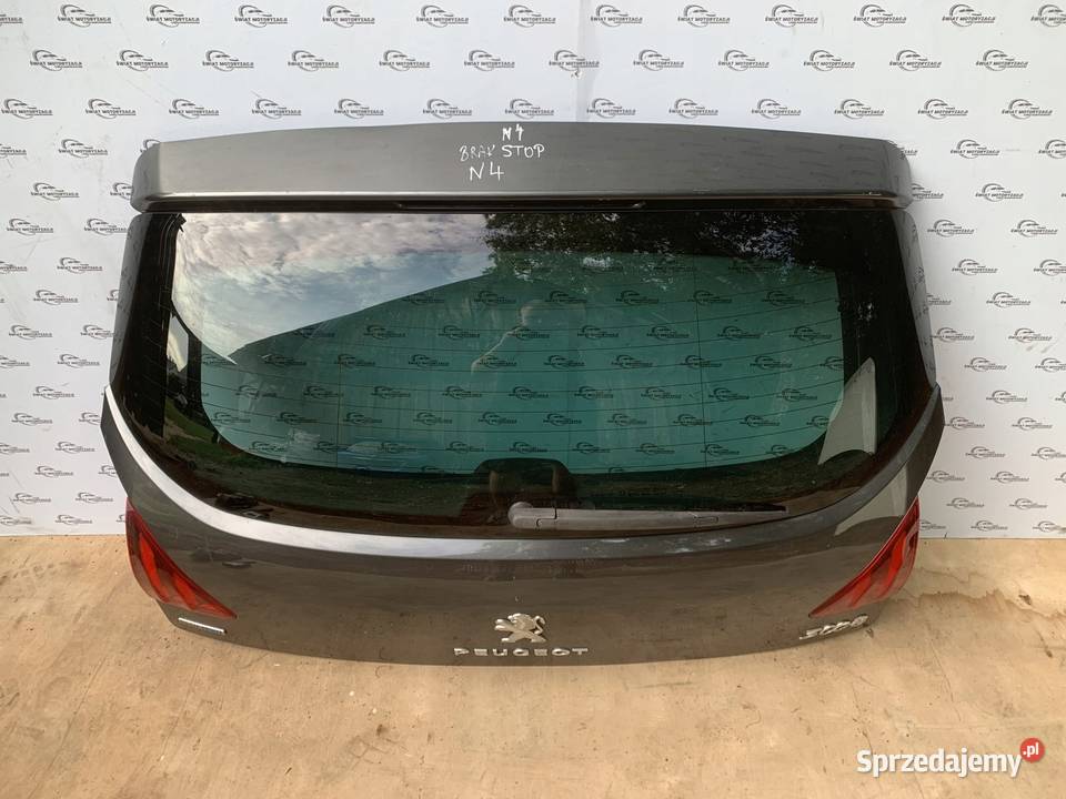 PEUGEOT 3008 I LIFT 16r klapa tył Klapy bagażnika Kielce