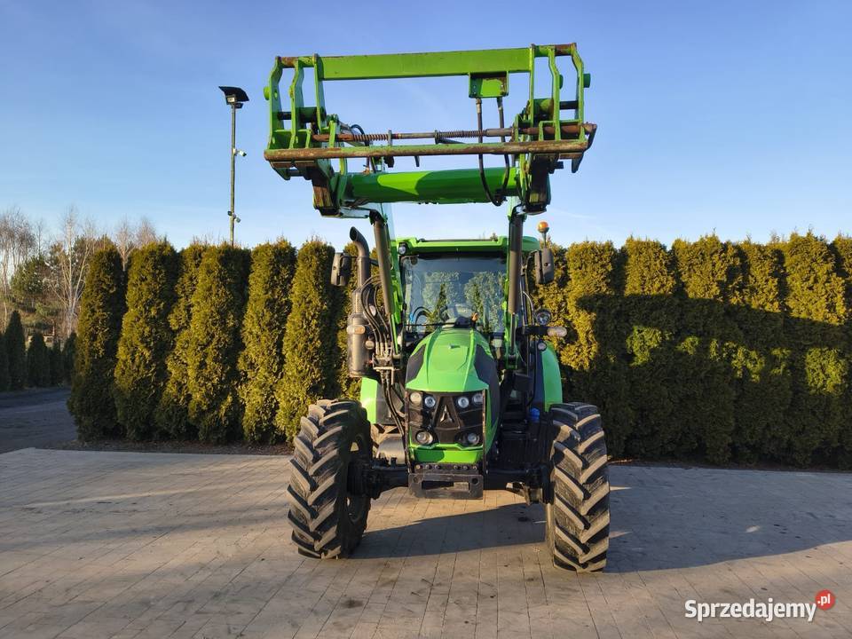 DeutzFahr 5100G z ładowaczem Grabów Szlachecki