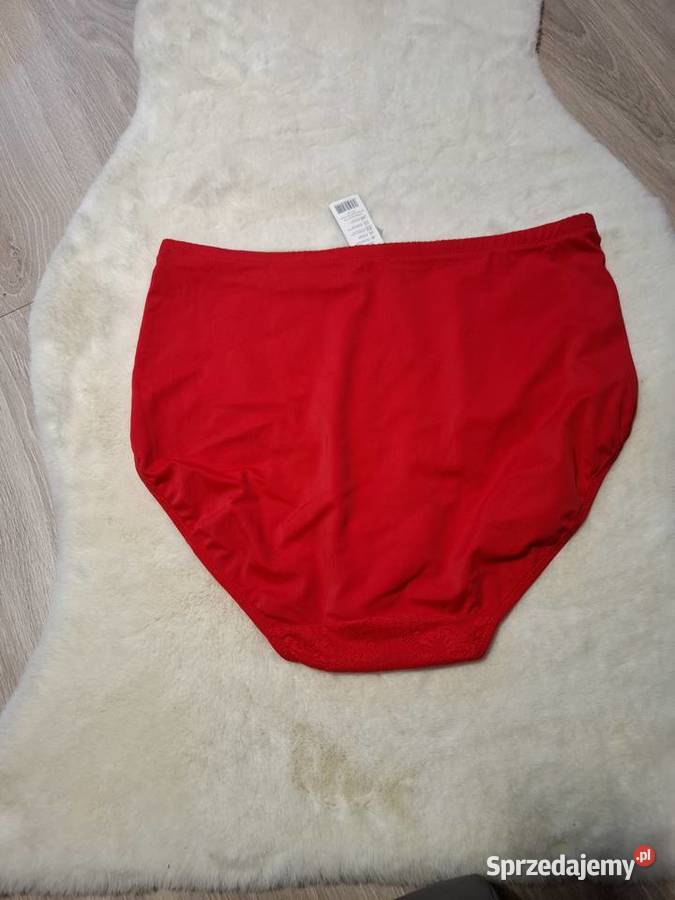 Czerwone rozciągliwe majtki 3XL Kielce
