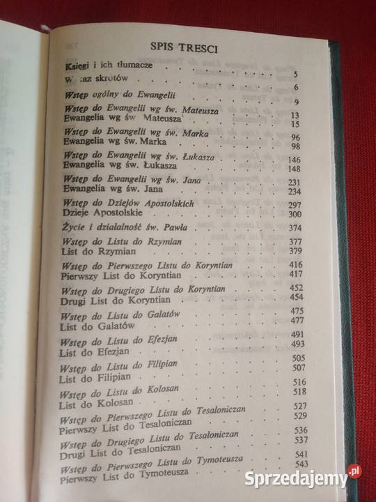 Nowy Testament Pismo Święte Nowego Testamentu twarda Książki naukowe i popularnonaukowe Wałbrzych