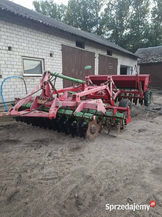 Agregat Unia Ares pół zawieszany z siewnikiem nieuszkodzony Wola Pomianowa sprzedam