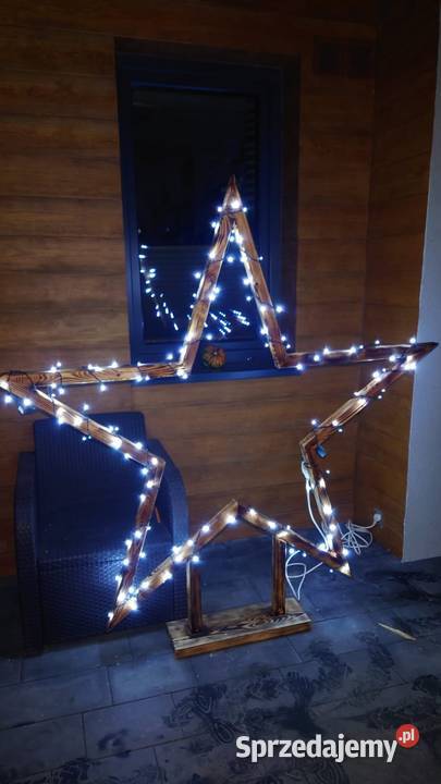 Gwiazdki drewniane Dom i Ogród Terespol sprzedam