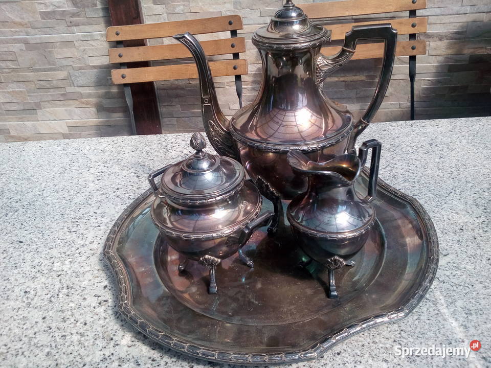 Serwis W Srebrze Wiskemann Belgia Pocz XX w