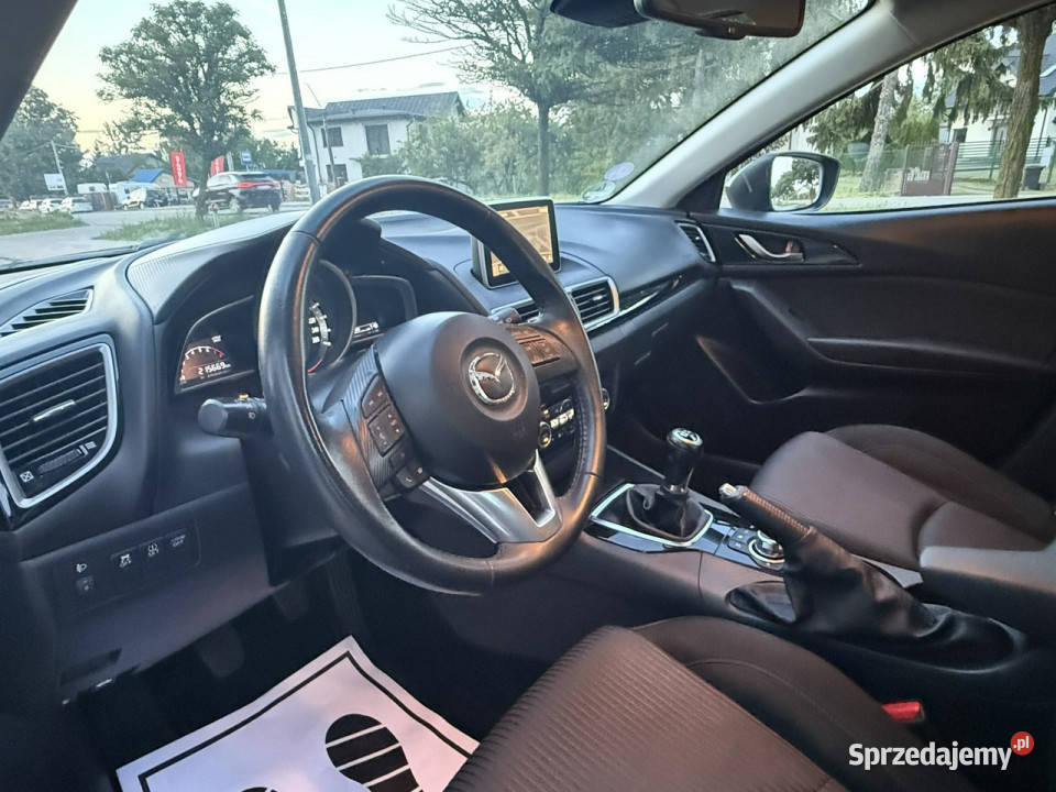 Mazda 3 Mazda 3 Skyactiv 20B 2014r Climatronic wielofunkcyjna kierownica Sokołów Podlaski