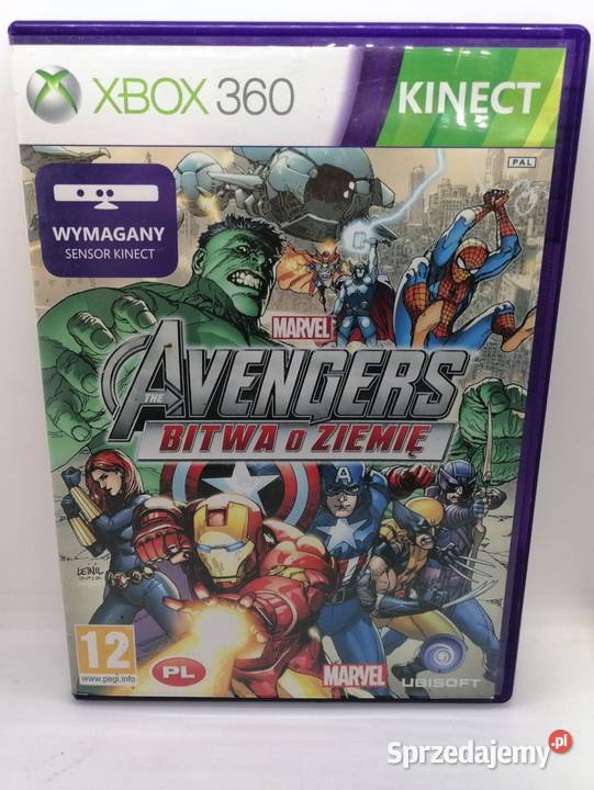 Gra Marvel Avengers Bitwa o Ziemię Xbox 360 Elbląg sprzedam