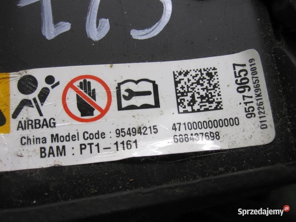 OPEL ANTARA LIFT 12r AIRBAG poduszka kierowcy świętokrzyskie Kielce