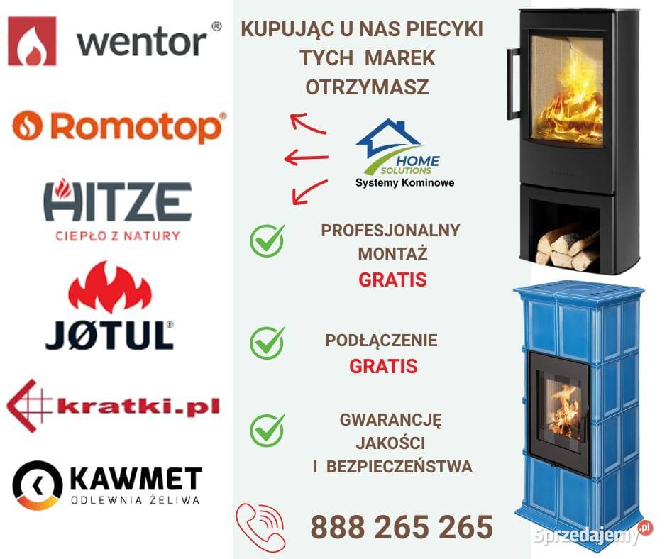 Promocyjny montaż piecyków Ogrzewanie mazowieckie Warszawa