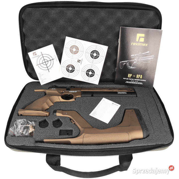 Pistolet wiatrówka PCP Reximex RP Bronze 45 mm z Warszawa sprzedam