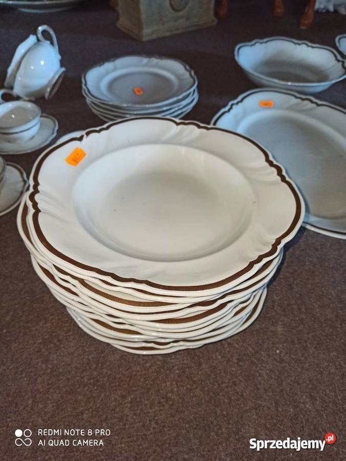 Talerz do zupy Rosenthal z serii Viktoria Gdańsk