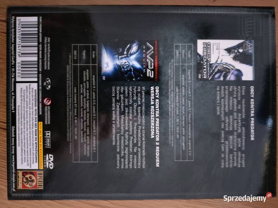 AVP Obcy kontra predator Warszawa