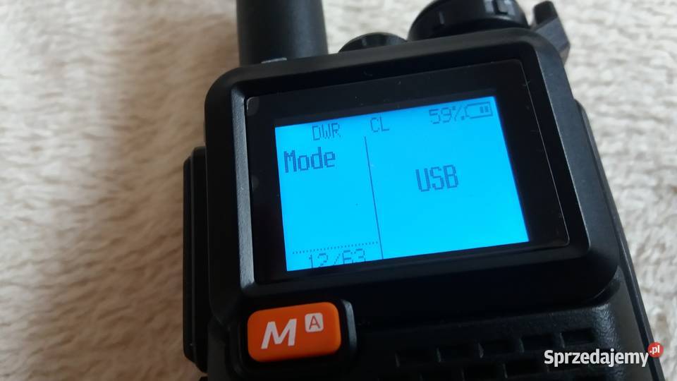 Quansheng K58 181200MHz Lotnicze FM AM SSB CB radia